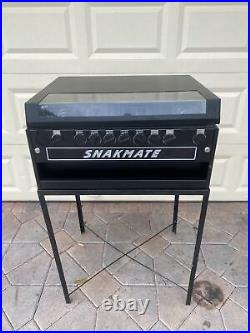 Vintage Retro SnakTime Table Top Vending Machine Table not included