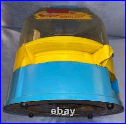 Vintage Ring Ding Bomb Gumball And Toy Prize Machine No Key