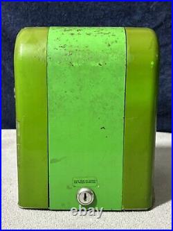 Vintage Roto Stamp Machine S&H Stamps Green Counter Top Display Vending