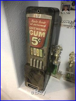 Vintage Rowe Vending Gum machine