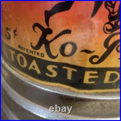 Vintage Roy Stringer Peanut Warmer Vending Machine KO Pak Ta Lights Up