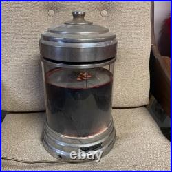 Vintage Roy Stringer Peanut Warmer Vending Machine KO Pak Ta Lights Up