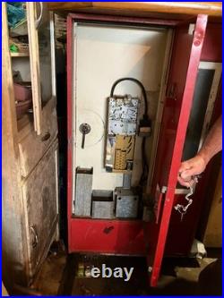 Vintage Royal Crown Cola bottle vending machine