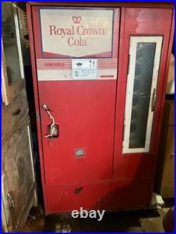 Vintage Royal Crown Cola bottle vending machine