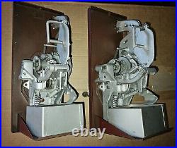 Vintage SCHERMACK TWIN STAMP VENDING MACHINES- U. S. POSTAL SERVICE- NICE-KEY