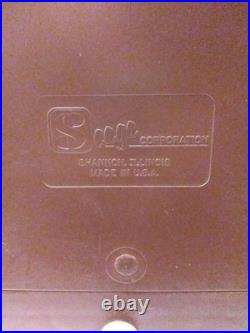 Vintage SEAGA Commercial Double Bar Top Vending Candy Peanut Machine Coin Turn