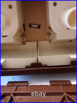 Vintage SEAGA Commercial Double Bar Top Vending Candy Peanut Machine Coin Turn