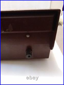 Vintage SEAGA Commercial Double Bar Top Vending Candy Peanut Machine Coin Turn