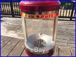 Vintage SUN PUFT Popcorn Vending Machine Countertop