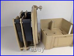 Vintage S&H Green Stamp Machine With Key and Stand Tan