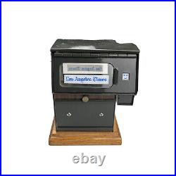 Vintage Scale Model Los Angeles Times Newspaper Vending Machine Rack