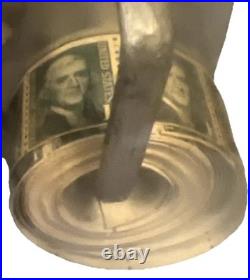 Vintage Schermack 10 and one cent Postage Stamp Vending Machine Double Machine