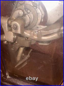 Vintage Schermack 4 Cent Stamps Machine One Piece Fell Of As Shown In Pic No Key