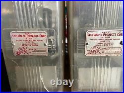 Vintage Schermack 5 & 6 cent Postage Stamp Vending Machine Double Machine
