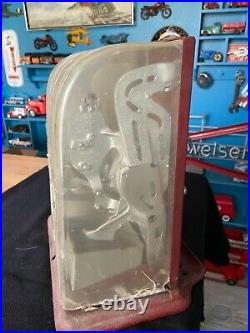 Vintage Schermack 5 & 6 cent Postage Stamp Vending Machine Double Machine
