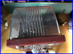 Vintage Schermack Countertop Stamp Machine 10 cent Stamps with 2 keys