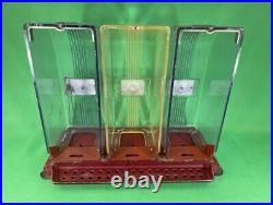 Vintage Schermack Postage Stamp Vending Machine TRIPLE