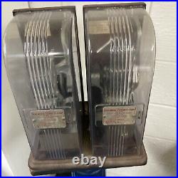 Vintage Schermack Prod Detroit 1 & 8 Cent Stamp Vending Machine Double
