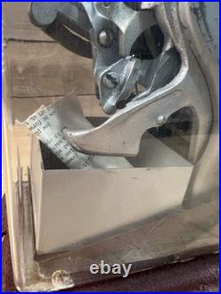 Vintage Schermack School Savings Stamp Vending Machine Model 125 No. 100905 Vintage Schermack School Savings Stamp Vending Machine Model 125 No. 100905