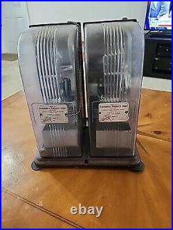 Vintage Schermack Twin Stamp Vending Machines- U. S. Postal Service- Nice-key