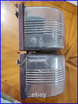 Vintage Schermack Twin Stamp Vending Machines- U. S. Postal Service- Nice-key