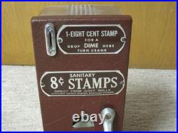 Vintage Schermack postage stamp machine 10 cent Dime Antique Post Office 1960's