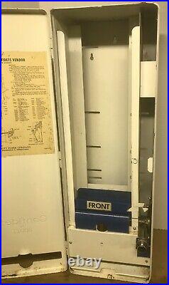 Vintage Scott Confidets Vending Machine Sanitary Napkin Pad Dispenser 10¢ Coin