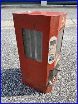 Vintage Select-O-Vend Coin Op Candy Vending Machine Untested- No Key As Is