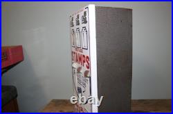 Vintage Shipman Sanitary 5c 10c Postage Stamps Porcelain Front Vending Machine Vintage Shipman Sanitary 5c 10c Postage Stamps Porcelain Front Vending Machine