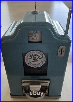 Vintage Shipman spin it peanut Machine not working