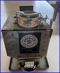 Vintage Shipman spin it peanut Machine not working