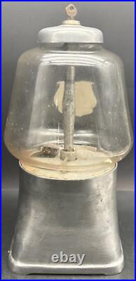 Vintage Silver King 5 Cent Candy/Gumball Machine Working