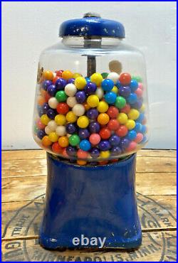 Vintage Silver King 5 Cent Gumball Machine