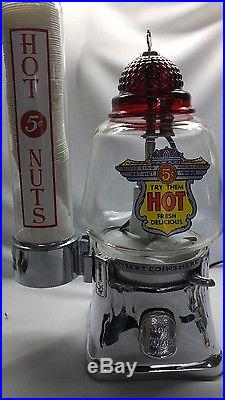 Vintage Silver King Hot Nut Machine