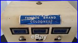 Vintage Spray Cologne Perfume Dispenser Vending Machine Chanel #5 Arpege