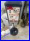 Vintage Stamp & Sticker Vending Machine on Stand Coin Operated, 2-Column