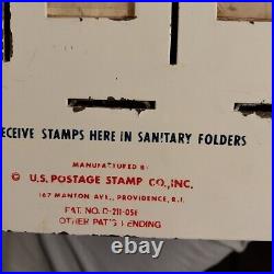 Vintage Stamp Vending Machine Post Office Stamp Dispenser