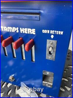 Vintage Stamp Vending Machine Post Office Stamp Dispenser