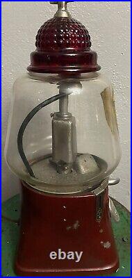 Vintage Standard 5 Cent Hot Nuts Lighted Vending Machine