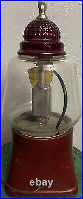 Vintage Standard 5 Cent Hot Nuts Lighted Vending Machine