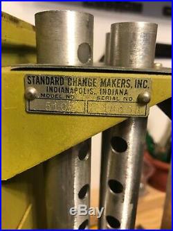 Vintage Standard Change Makers Model 510e $. 50 ¢50 Cent Machine No Key (Is Open)