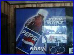 Vintage Star Wars Pepsi Vending Machine Working With Keys