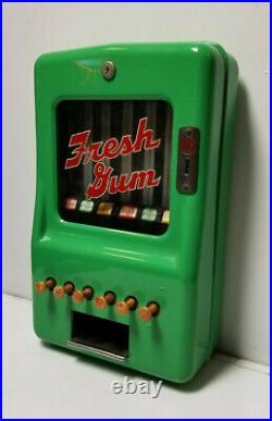 Vintage Stoner Gum Vending Machine Fresh Gum Chiclets Adams Bakelite
