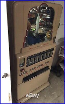 Vintage Stoner Pull Deco Style 5&10 Cent Candy Vending Machine