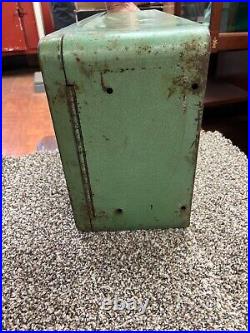 Vintage Superior Gum Vending Machine -4 Dispensers, Lock & Key -IT WORKS