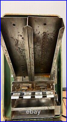 Vintage Superior Gum Vending Machine -4 Dispensers, Lock & Key -IT WORKS