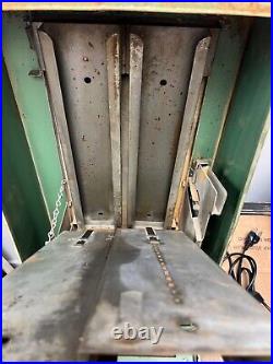 Vintage Superior Gum Vending Machine -4 Dispensers, Lock & Key -IT WORKS