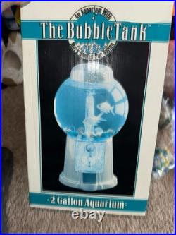 Vintage THE BUBBLE TANK Gumball Vending Machine Goldfish Aquarium HAWKEYE Rare