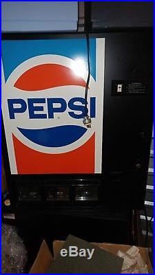 Vintage Tabletop Pepsi Machine Full Size Can Dispenser