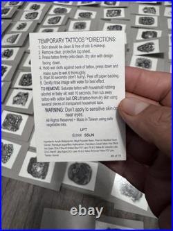Vintage Temporary Tattoos Chicano Graphics 5Sun Vending Machine Bulk Lot Of 296